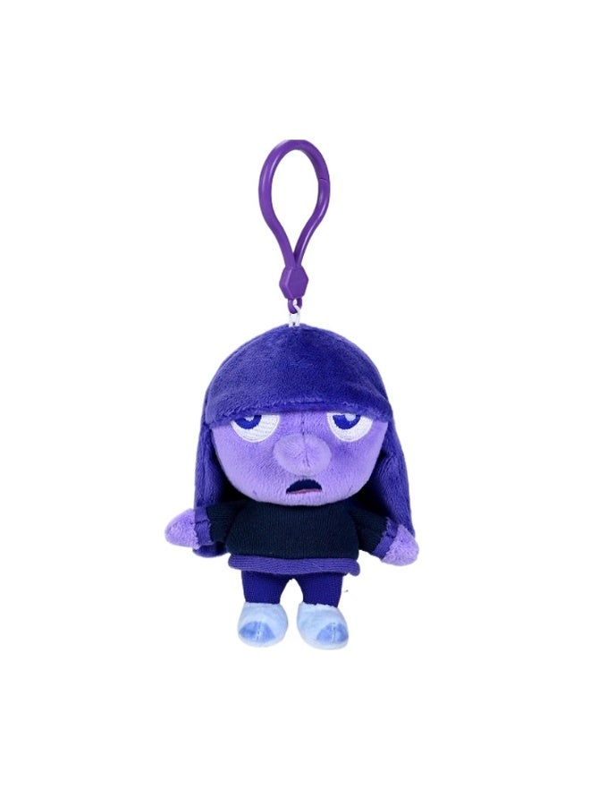 Inside Out Plush Doll Backpack Keychain