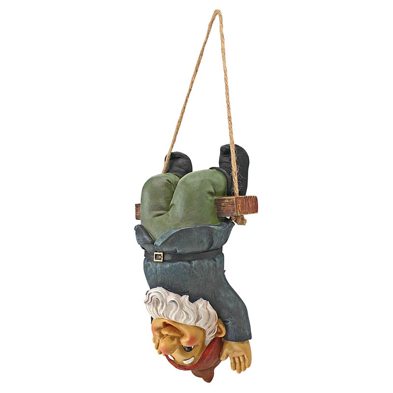 Design Toscano Alfie the Acrobat: Swinging Gnome Statue - Image 4