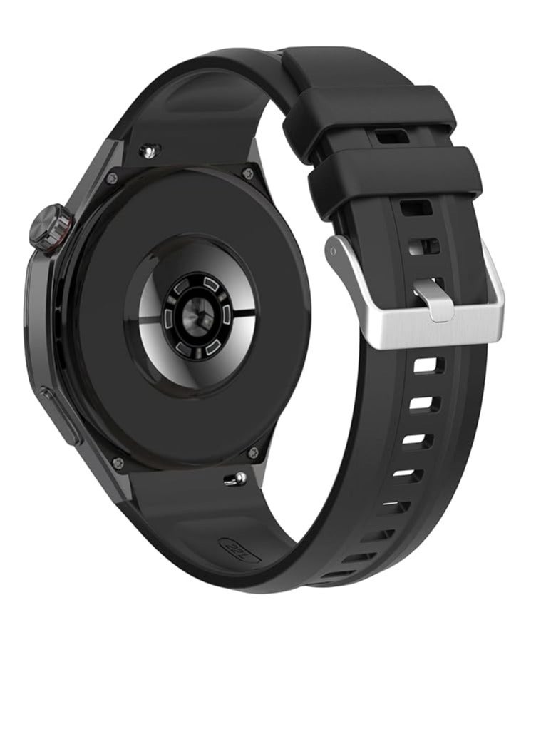 ilicone Straps Compatible with GT 5 Sports Wristbands Replacement Waterproof Silicone Strap - Image 1