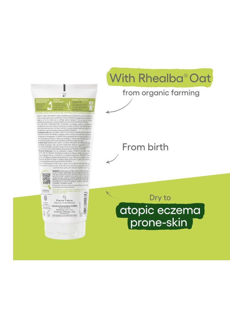 A-Derma Exomega Control Milk 200 Ml - Image 5
