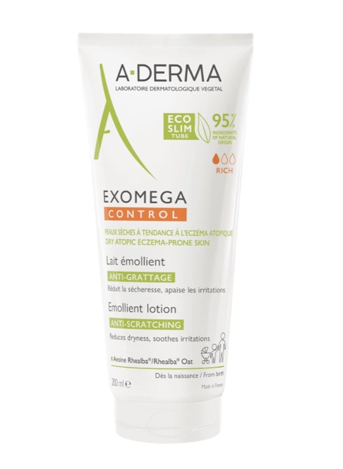 A-Derma Exomega Control Milk 200 Ml - Image 1