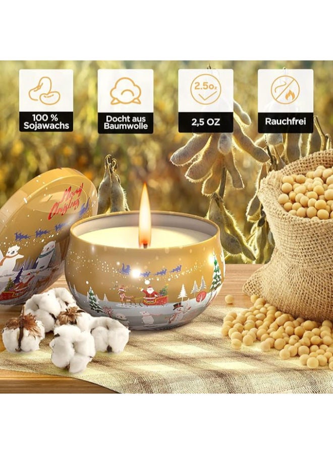 Scented Candles Gift Set of 12 - Image 4