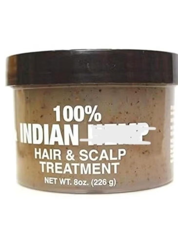 100 % indian hair and scalp treatment 226g