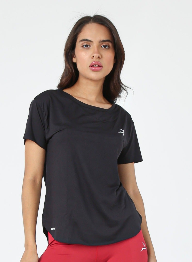 Doe Women Basic Lightweight Workout Casual Short Essentials Sleeved Dry Fit T Shirt - Image 5