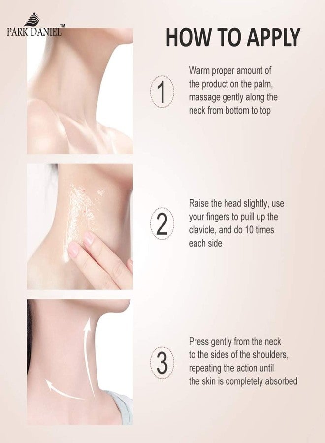 Park Daniel Neck and Back Whitening Cream - Dead Skin Cells Repair | Tan Removal Pack Pack of 2 of (100 grams) - Image 4