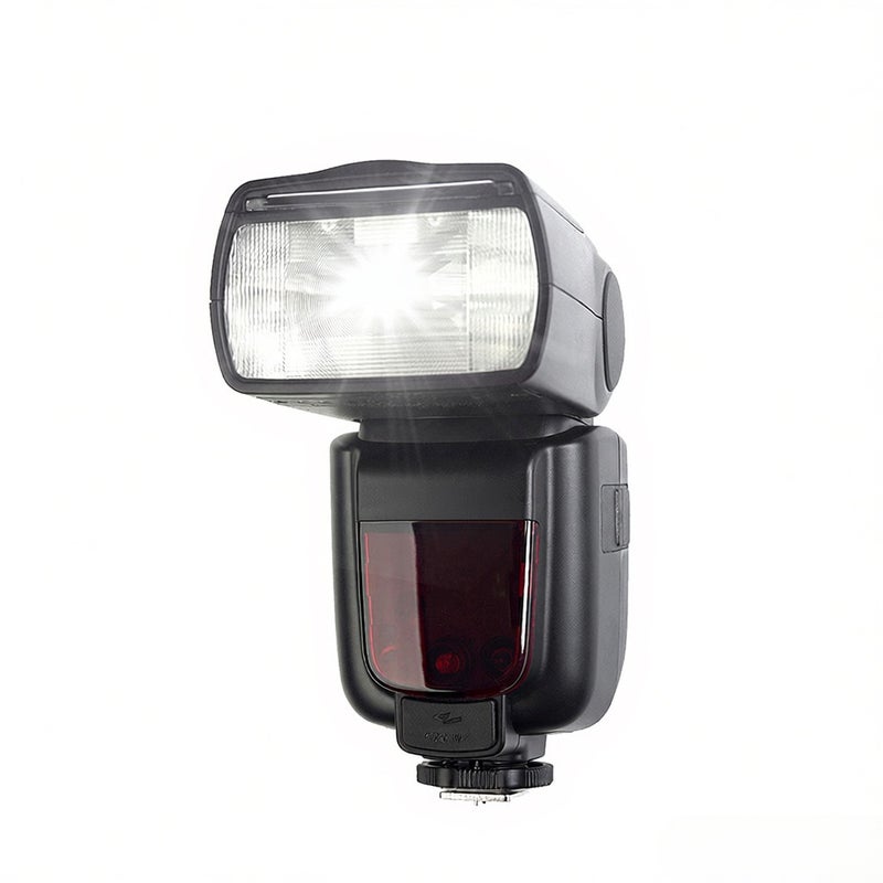 Camera Flash Speedlite Gn60 (M Iso 100, @200mm) Built-In 2.4G Wireless Transmission - High Speed Sync Speedlight For Dslr Camera Photographers - Image 1