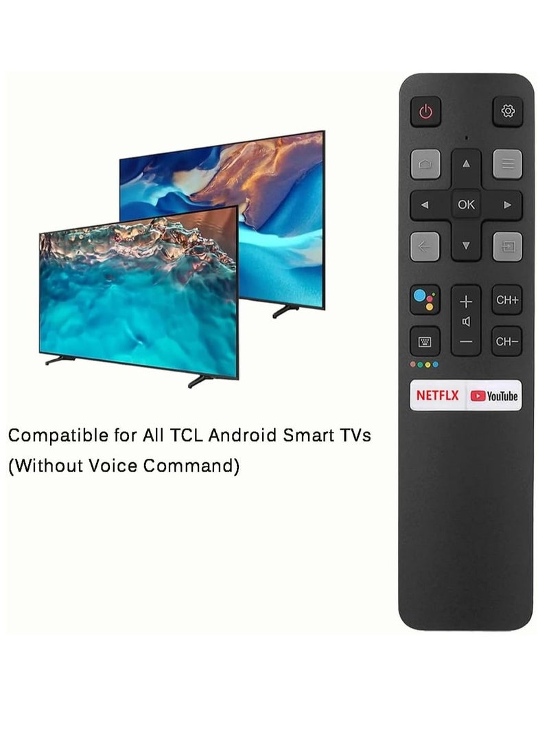 TCL Smart TV Remote Control Compatible with TCL Android 4K UHD Smart Televisions - Image 2
