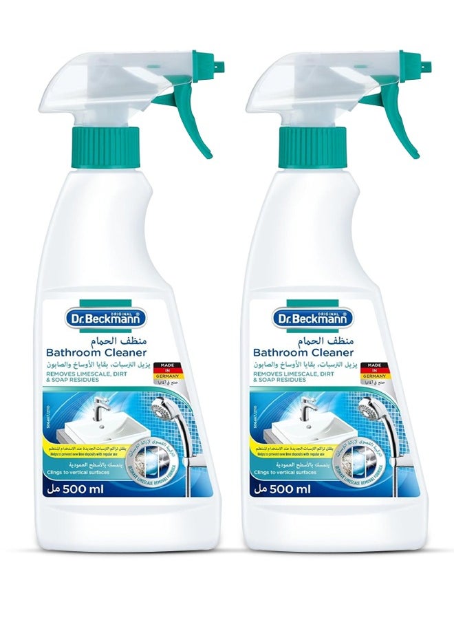 Dr. Beckmann Bathroom Cleaner 2x500ml 