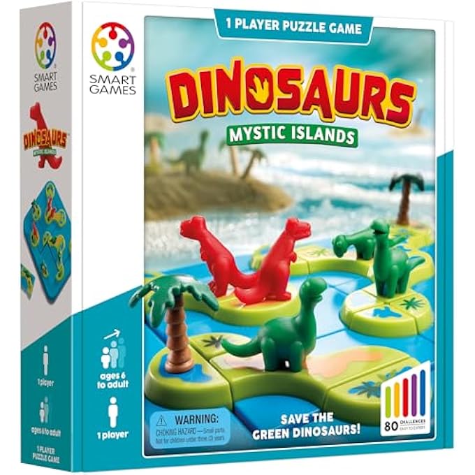 SmartGames DINOSAURS MYSTIC ISLANDS - Image 4