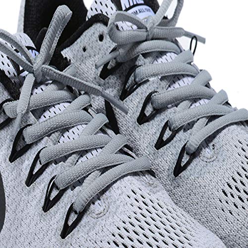 Curtual Oval Shoelaces Half Round 1/4" Shoe Laces for Athletic Shoelaces 5 Colors 8 Different Lengths (27" inches (69 cm), Gray) - Image 2