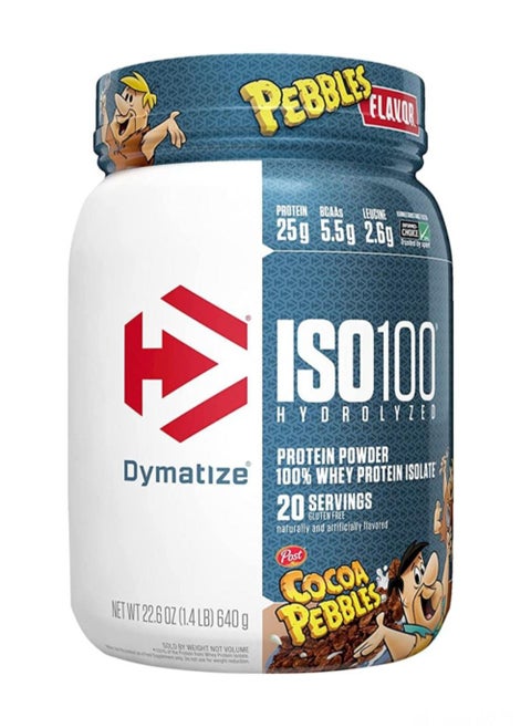 Dietary supplement ISO 100 - Cocoa breakfast cereal 20 servings