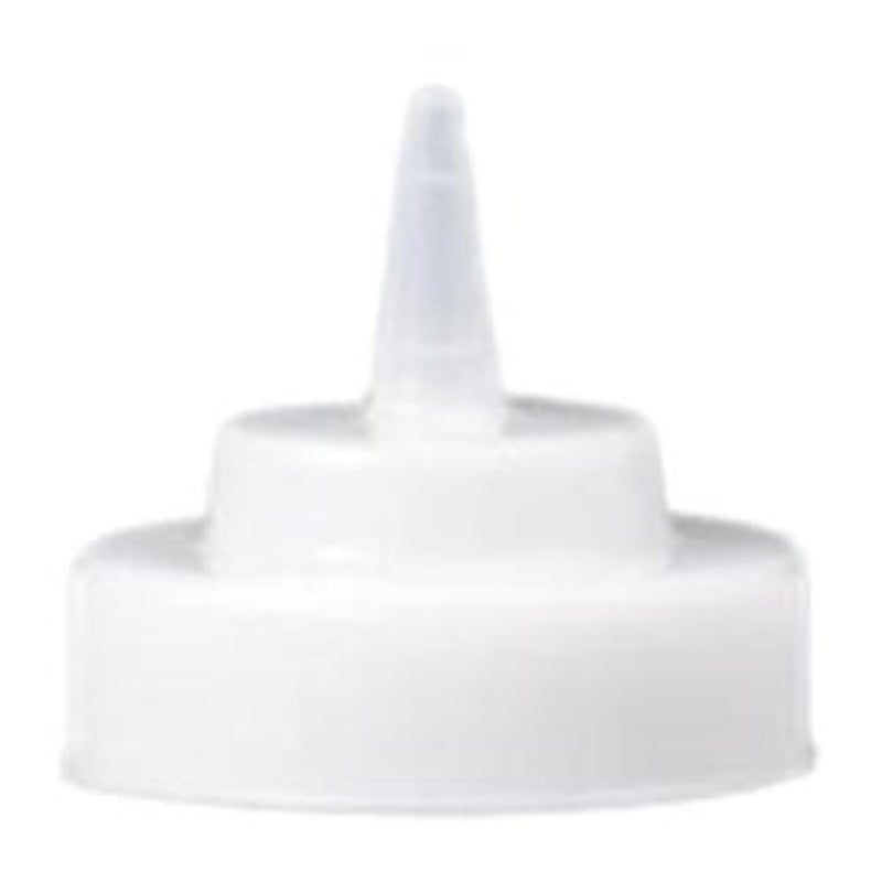 TableCraft 63TC Cone Tip Top fits All 63mm WideMouth Squeeze Bottles Dishwasher Safe Natural NSF Made in USA - Image 2