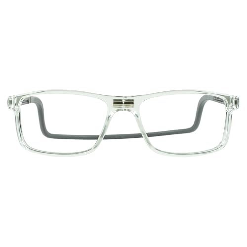 Clic Magnetic Reading Glasses for Men or Women, Soft Foldable Band, Computer Readers, Barat (M-XL, Clear, 2.50 Magnification) - Image 2