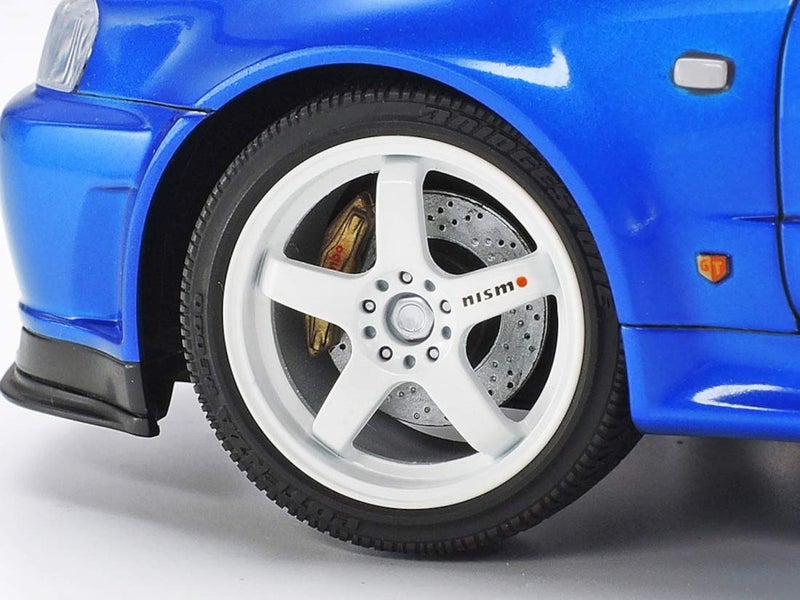 Tamiya طقم نموذج تاميا نيسان سكايلاين GT-R R34 V-Spec II بمقياس 1/24 24258 - Image 1