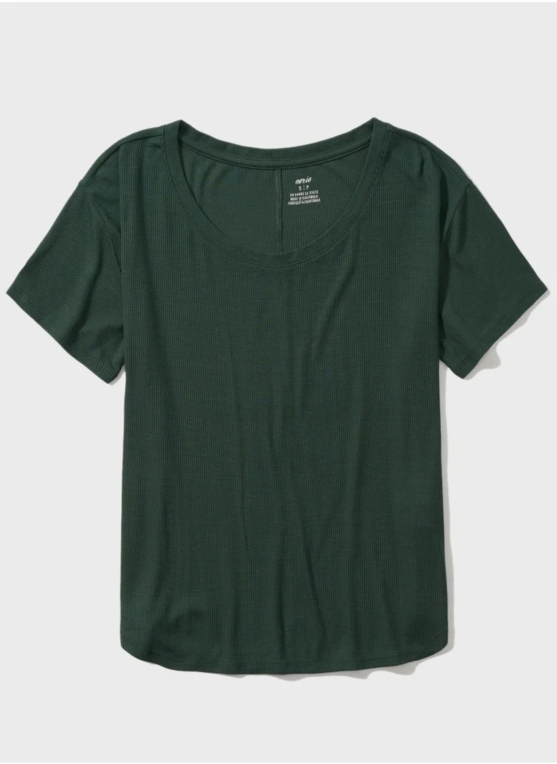 Aerie Scoop Neck T-Shirt