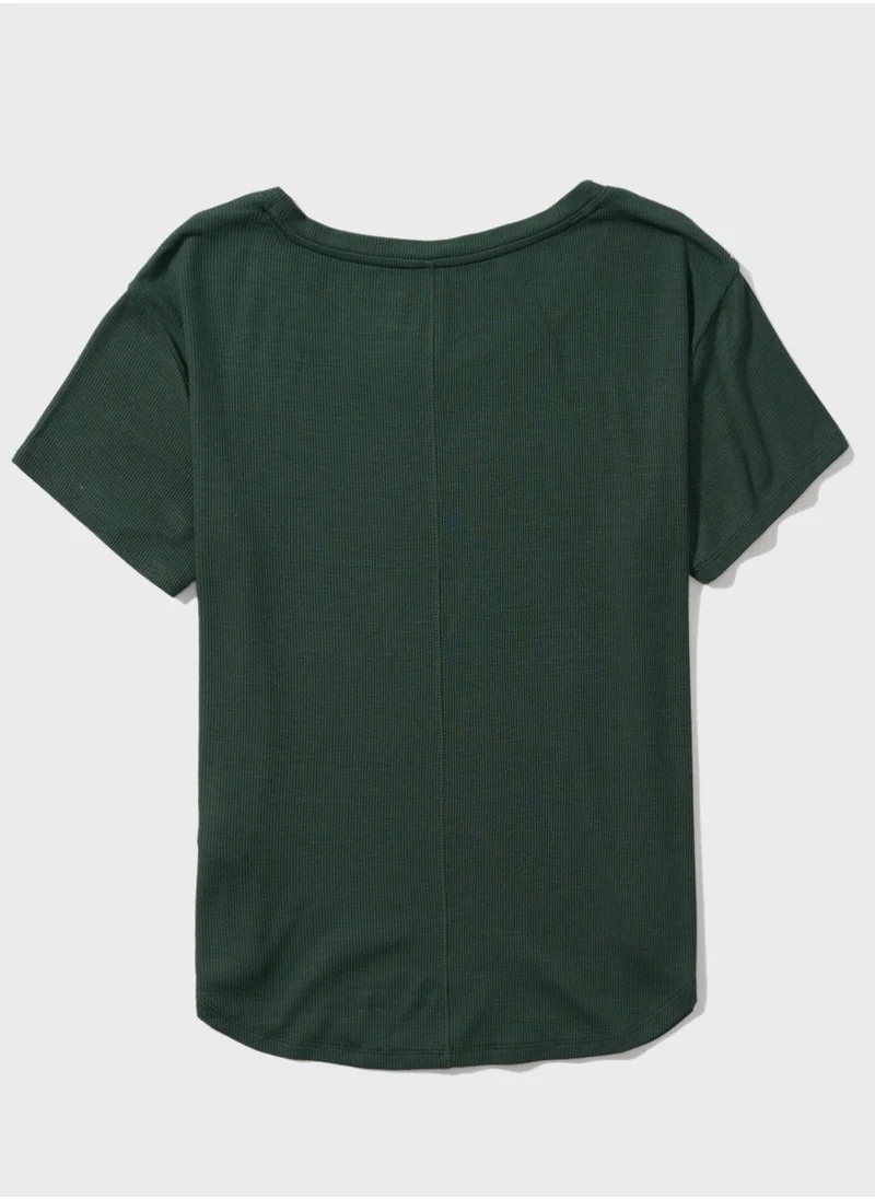 Aerie Scoop Neck T-Shirt