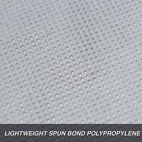 Budge Lite Car Cover Dirtproof, Scratch Resistant, Breathable, Dustproof, Car Cover Fits Sedans up to 228", Gray - Image 4