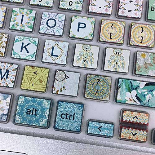 WSLUCKO Keyboard Cover Skin for HP Chromebook 11 x360 11.6,G2/G3/G4/G5/G6 EE/G7 EE 11.6, 14-ca 14-ak14-X Series/HP Chromebook 14 G2 G3 G4 Keyboard Protector,Garland - Image 4