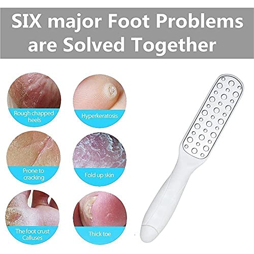 Brushman Nickel Callus Remover, Foot Filer Callus Remover Extra Coarse Pedicure File Tool Removes Dead Skin ( Angel-400) - Image 3