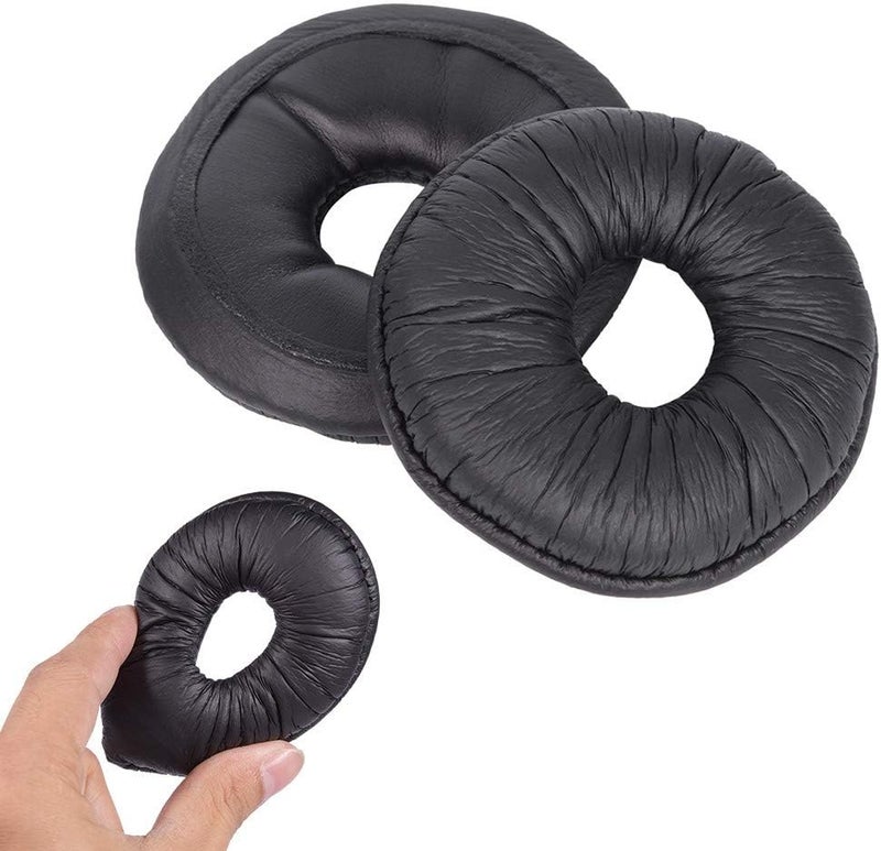 2PCS Headphone Earphone Soft Foam Ear Pad Earpad Cover Cusion with RP DJ1200 DJ121, Breathable and Sturdy Ear Pads for RP DJ1200 DJ121, Oval Cup Design Headphones, Suitable for - Image 1