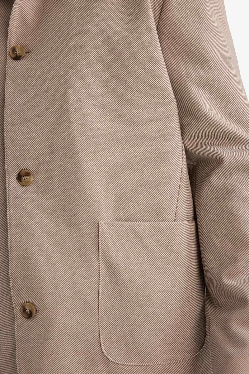 Defacto  Regular Fit Polo Collar Blazer for Men | Best Price UAE