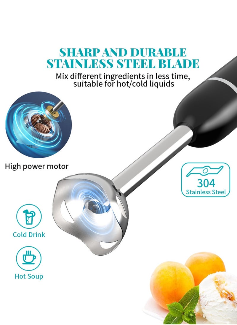 Handheld Juice Machine Cooking Stick Meat Grinder white 200W 1Pcs Multifunctional Food Supplement Machine Blender for Family Restaurant