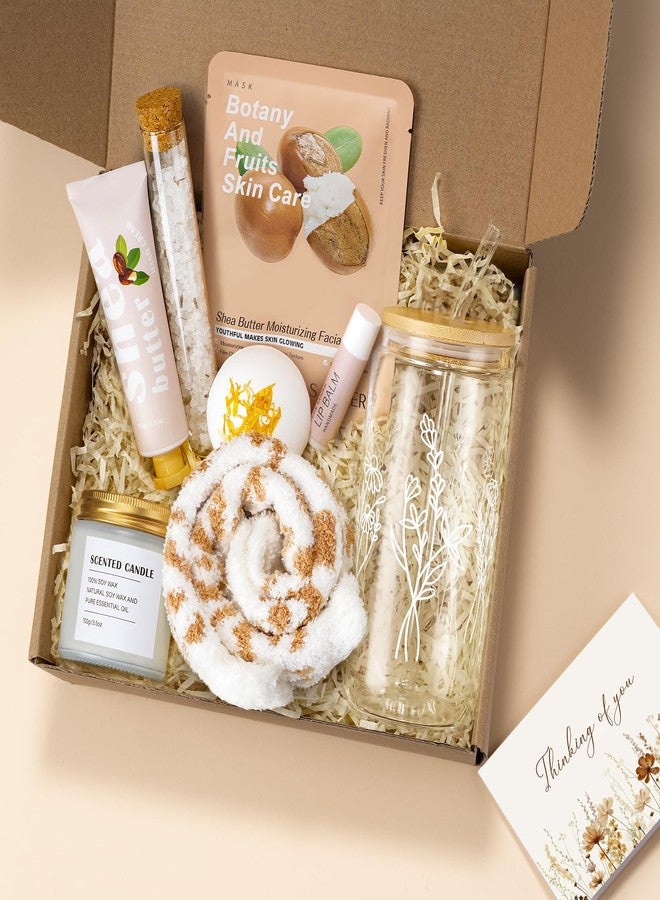GiftPeak Self Care Gifts for Women Get Well Soon Gifts Care Package, Thinking of You Gift for Women Relaxing Spa Feel Better Gift, Mental Health Stress Relief Box Mothers Day Ideas for Mom Her Sister Friends - Image 1