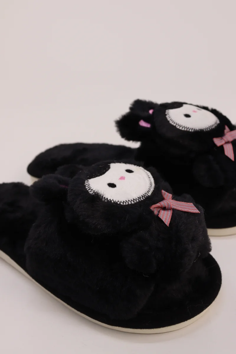 Viny VINY Women's Plush Fur Home Slippers | Soft Teddy Bear Indoor Slippers | Cozy Carpet Slides for Daily Wear & All-Season Comfort