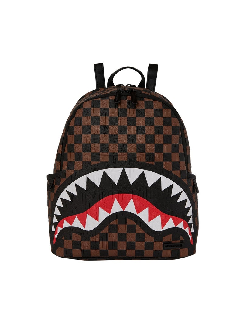 SPRAYGROUND CHECK 2 EMBOSS SAVAGE BACKPACK - Image 1