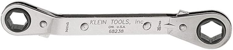 68238 Ratcheting Offset Box Wrench, Made in USA, 1/2 x 9/16-Inch, Fully Reversible