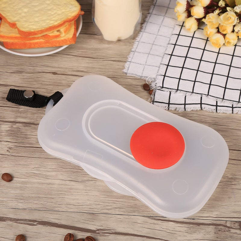 Portable Baby Kid Wipe Storage Case Box Plastic Travel Wet Wipes Holder Dispenser Organizer #1 - Image 2