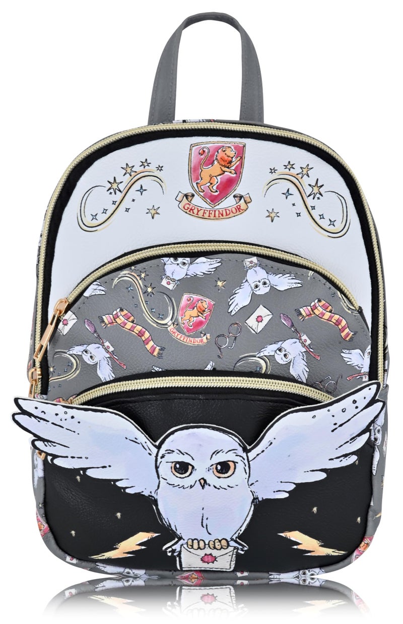 Fast Forward Harry Potter Backpack for Men, Women, Unisex | Cute PU Leather 10" Mini Backpack Purse - Image 1
