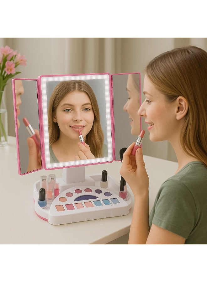 Shimmer N Sparkle All-in-One Makeover Vanity - Image 1