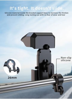 HEXABEX Bicycle Bike Phone Holder Rain Protection Shock-resistant Quick Lock 360° Rotatable  - Image 4