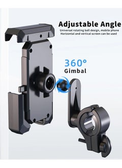 HEXABEX Bicycle Bike Phone Holder Rain Protection Shock-resistant Quick Lock 360° Rotatable  - Image 5