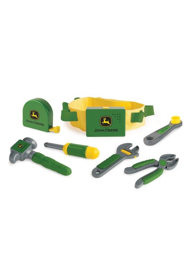 John Deere - Deere Deluxe Talking Toolbelt Preschool Toy 24 Months To 36 Months Green - Image 1