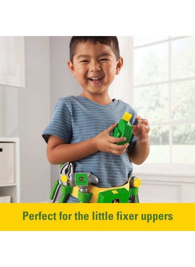 John Deere - Deere Deluxe Talking Toolbelt Preschool Toy 24 Months To 36 Months Green - Image 1