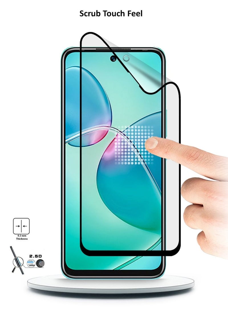 Techie واقي شاشة سيراميكي غير لامع 9D من Techie لهاتف Infinix Hot 12 Play - Image 2