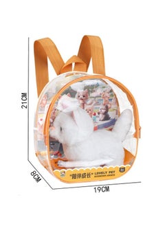 Generic Lei Teng Play House Electric Walking Point Hair Sound Plush Dog Cat Rabbit Family Interactive Pet Storage Backpack Bag-Color:6698-20 Dogs, 48 Bags In 1 Box  - Image 3