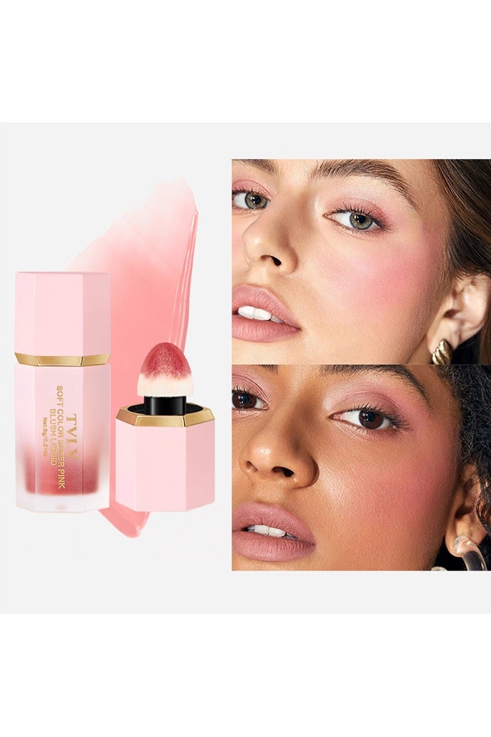 TVLV Soft Face Blush Stick for a Flawless Finish Creamy Blendable Formula for All Skin Types Everyday Wear Professional Makeup Matte Natural Long Lasting Blush Powder Peach Pollen - Image 1
