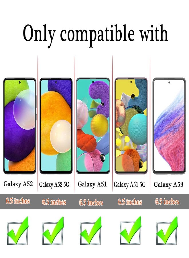 beukei (4 Pack) Designed for Samsung Galaxy A53 5G / A52 / A52 5G / A51 / A51 5G / A51 5G UW Screen Protector Tempered Glass,Touch Sensitive,Case Friendly - Image 2