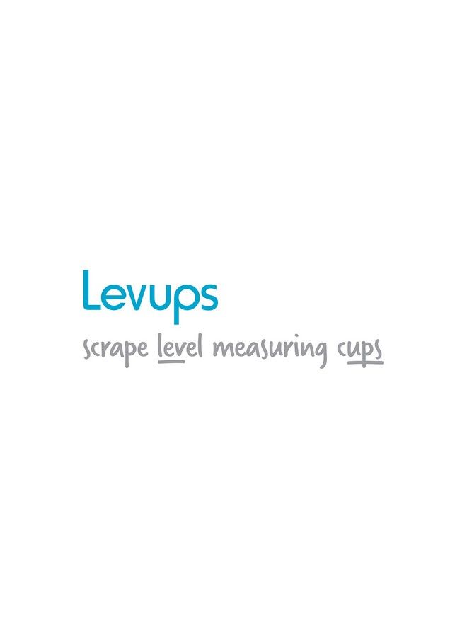 Dreamfarm Levups ; Scraping Self Leveling Measuring Cups ; Set Of 4 Cups ; Red - Image 5