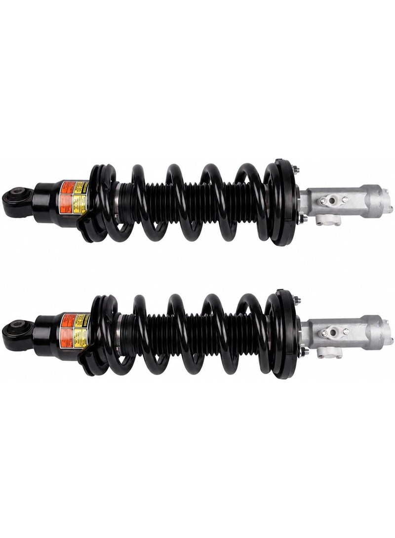 V DESIGN Front Hydraulic Shock Absorber & Coil Spring Strut Assembly for Nissan Patrol Y62 2010-2024+, HBMC Equipped, 5.6L V8 VK56VD, Replace OE E61011LB7A E61001LB7A - Image 1