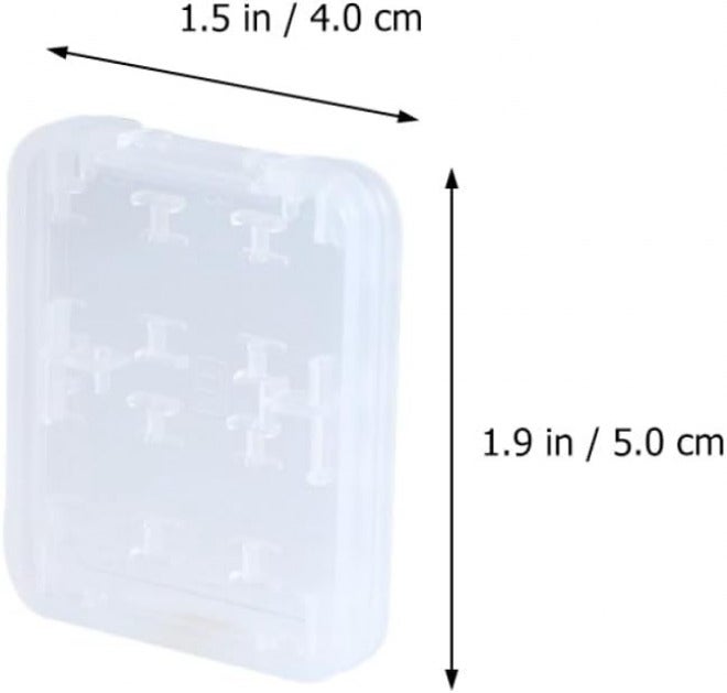 20pcs Memory Card Case and Card Holder with 8 Slots Portable Storage Box for Suitable for Photographers and Travel Use - Image 2