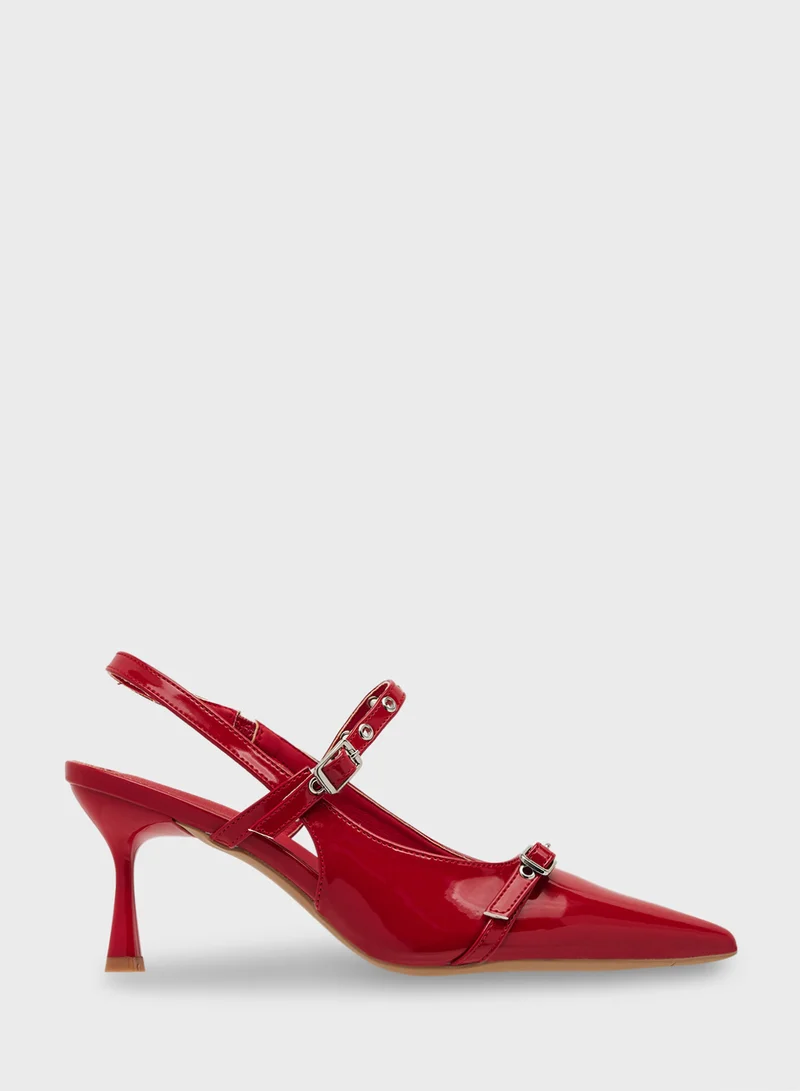 ELLA High Heeled Sling Back Pump