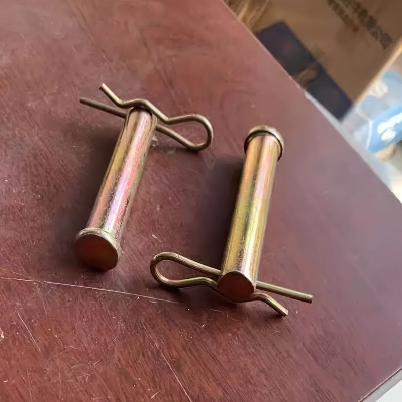 4 قطع من دبابيس التموضع السميكة المصمتة M12x100، دبابيس توصيل معدات ميكانيكية، ملحقات قطع غيار بديلة، دبابيس ملحقات أدوات زراعية قابلة لإعادة الاستخدام، موصلات دبابيس كوتر ميكانيكية. - Image 4