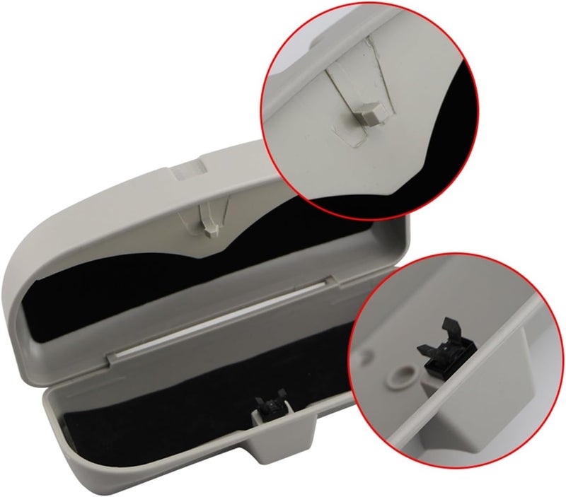 QASULER Car Glasses Case Organizer - Image 4