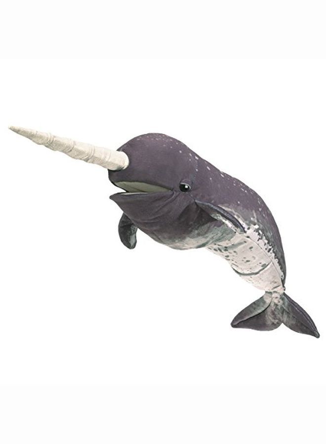 Folkmanis Narwhal Hand Puppet - Image 1
