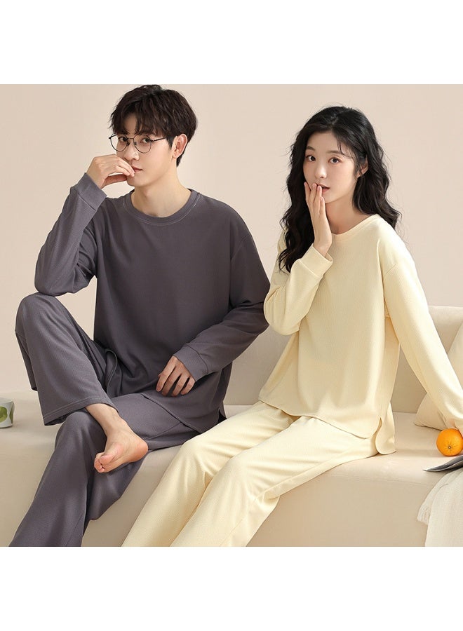 Couples  Pajama Set  Cotton Breathable Sleepwear for Him & Her High Quality Couple Matching Pyjamas - Image 1