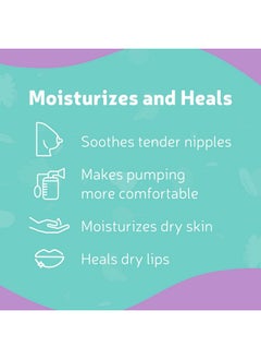 Mama & Wish Organic Nipple Cream Breastfeeding Balm | Lanolinfree Postpartum Essentials Safe For Nursing Nongmo (Unscented)  - Image 4